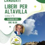 Liberi per Altavilla: si parte domenica 26 Maggio al teatro Sardone alle ore 18.00